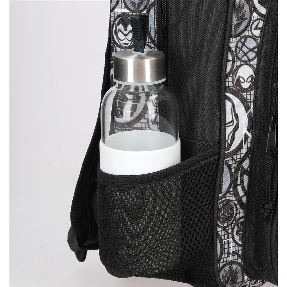 Zaino scolastico Avengers Heroes 38 cm con auto