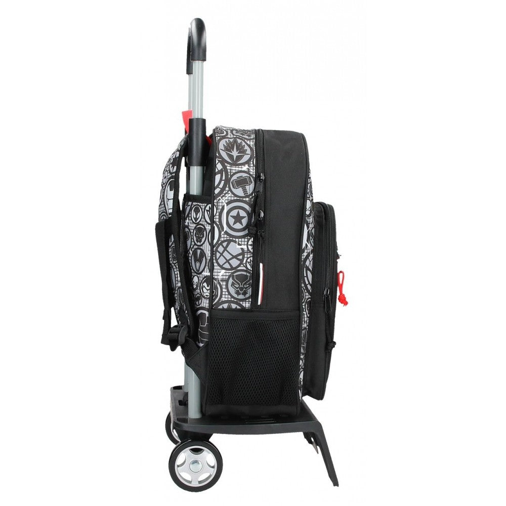 Zaino scolastico Avengers Heroes 38 cm con auto