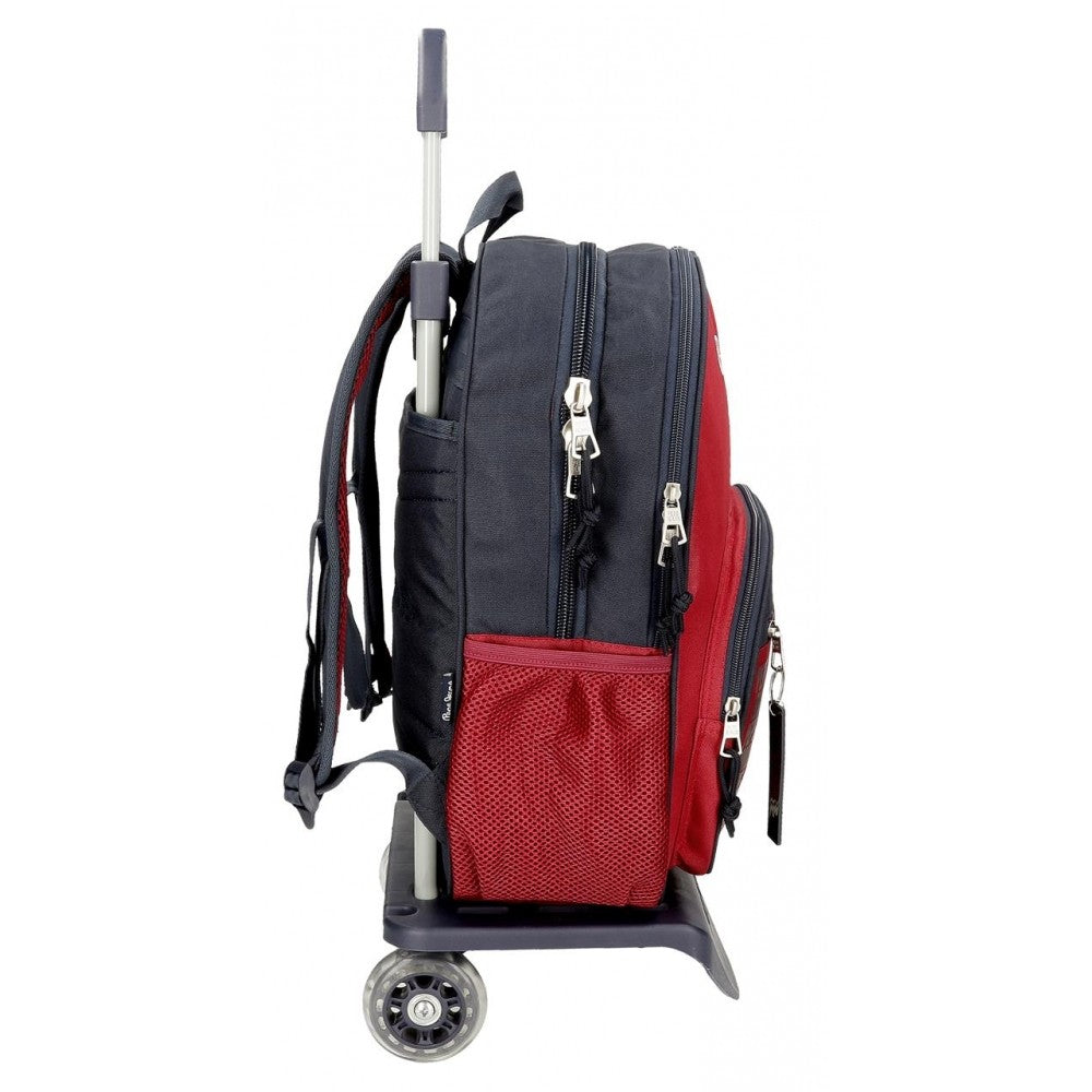 School backpack two compartments Pepe Jeans Clark 40cm with car