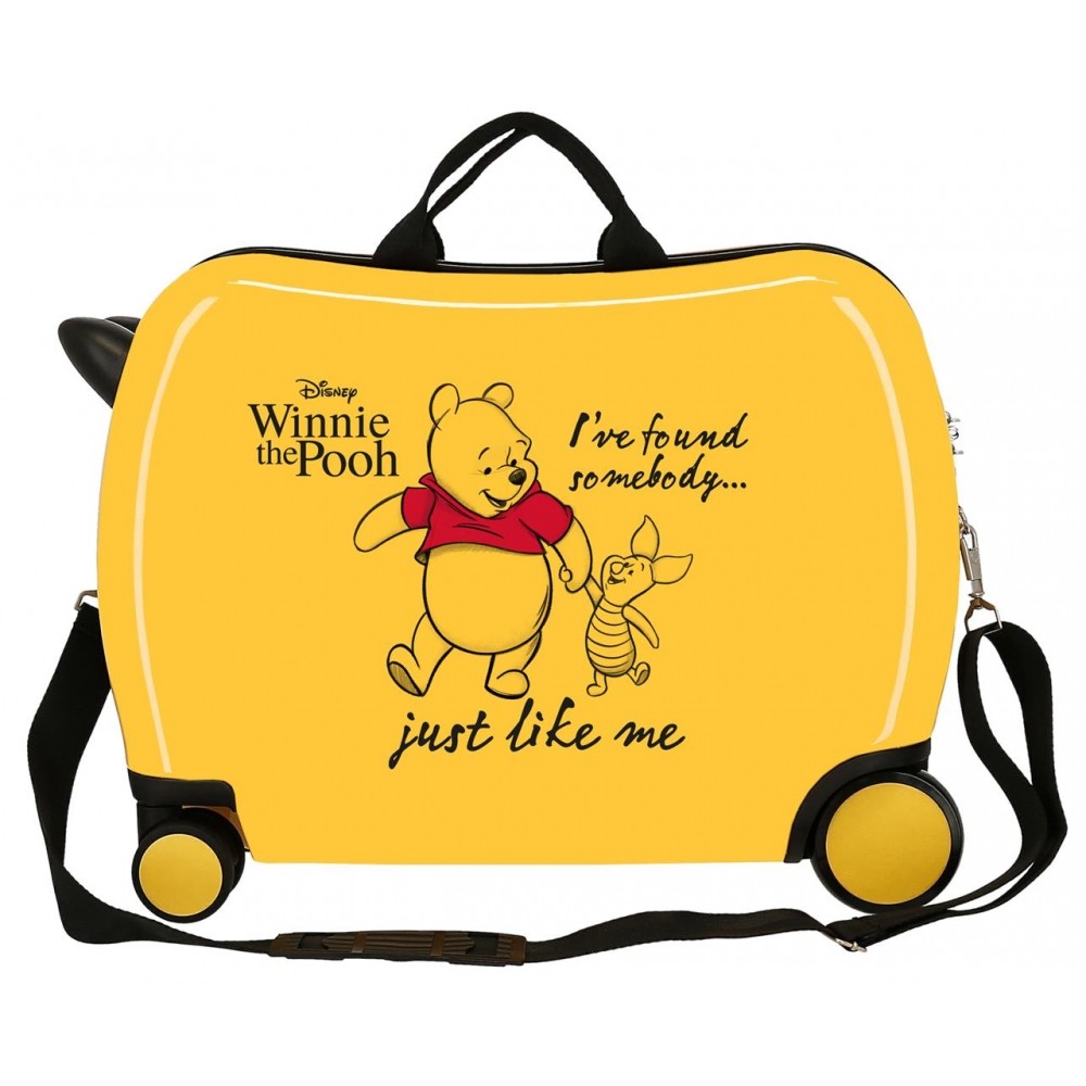Kinderkoffer 2 multidirectionele wielen Winnie