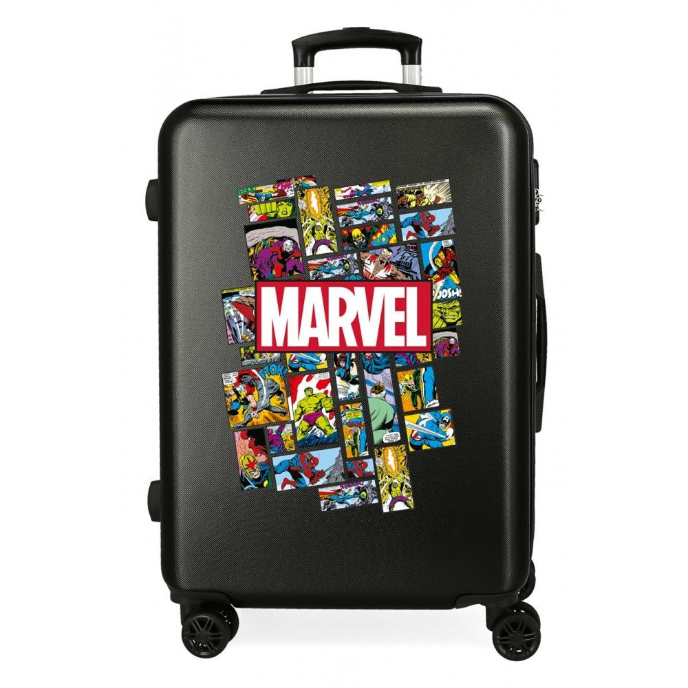 Median kuffert tegneserie Marvel Stive 68 cm sort