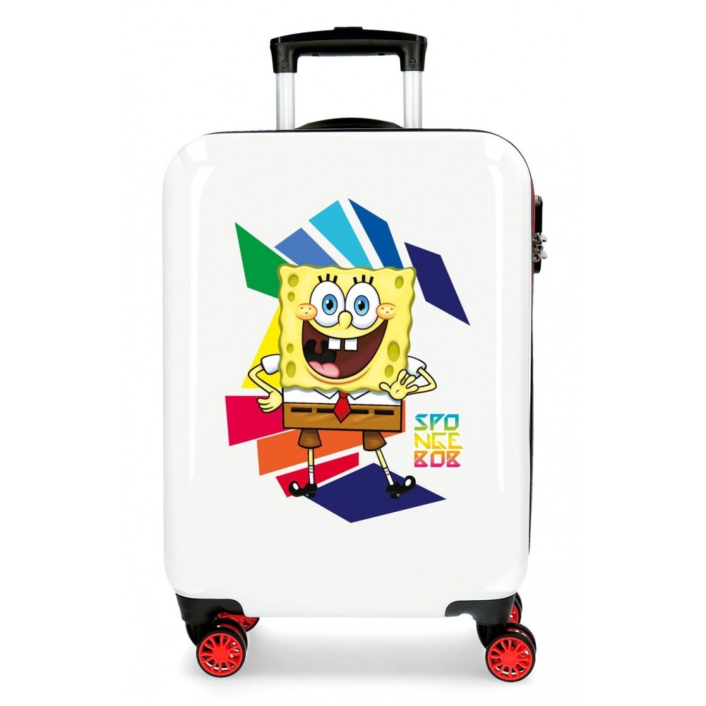 Valise cabine "Bonjour Bob" Spongebob rigide 55cm