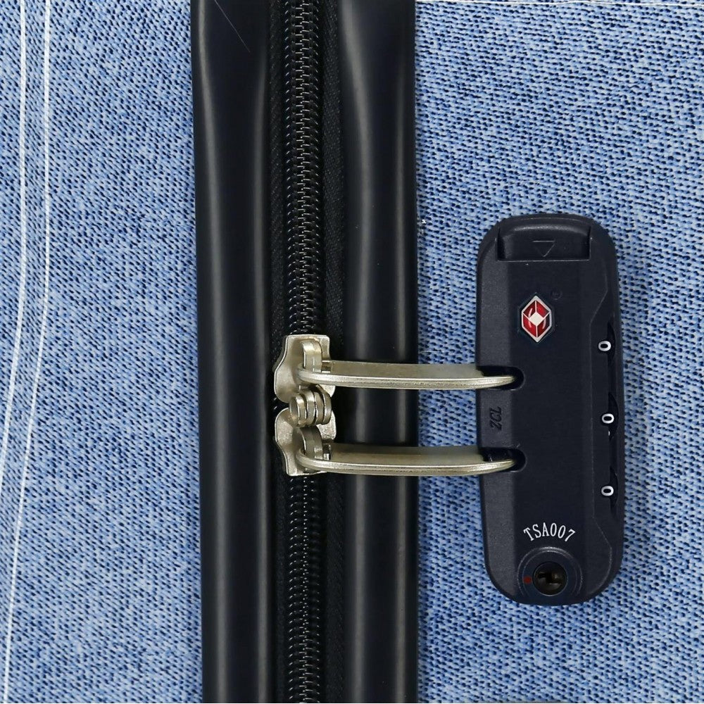 Medium suitcase Spiderman Denim rigid 68cm