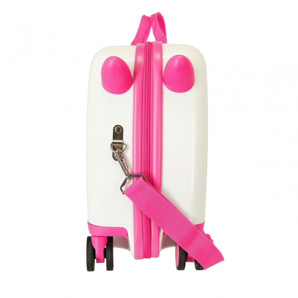 Suitcase pour enfants 2 roues multidirectionnelles Aristocats Marie in White