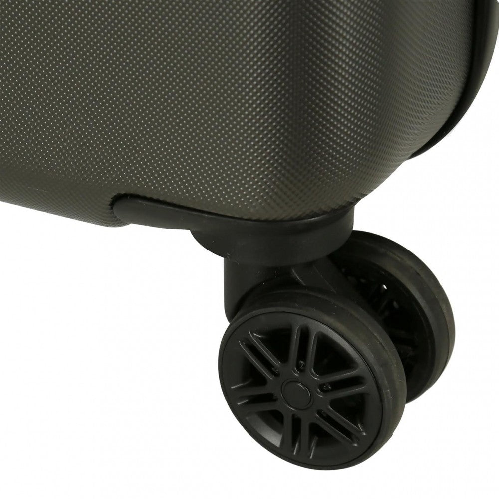 Cabinekoffer Avengers Heroes onbuigzaam 55cm antraciet