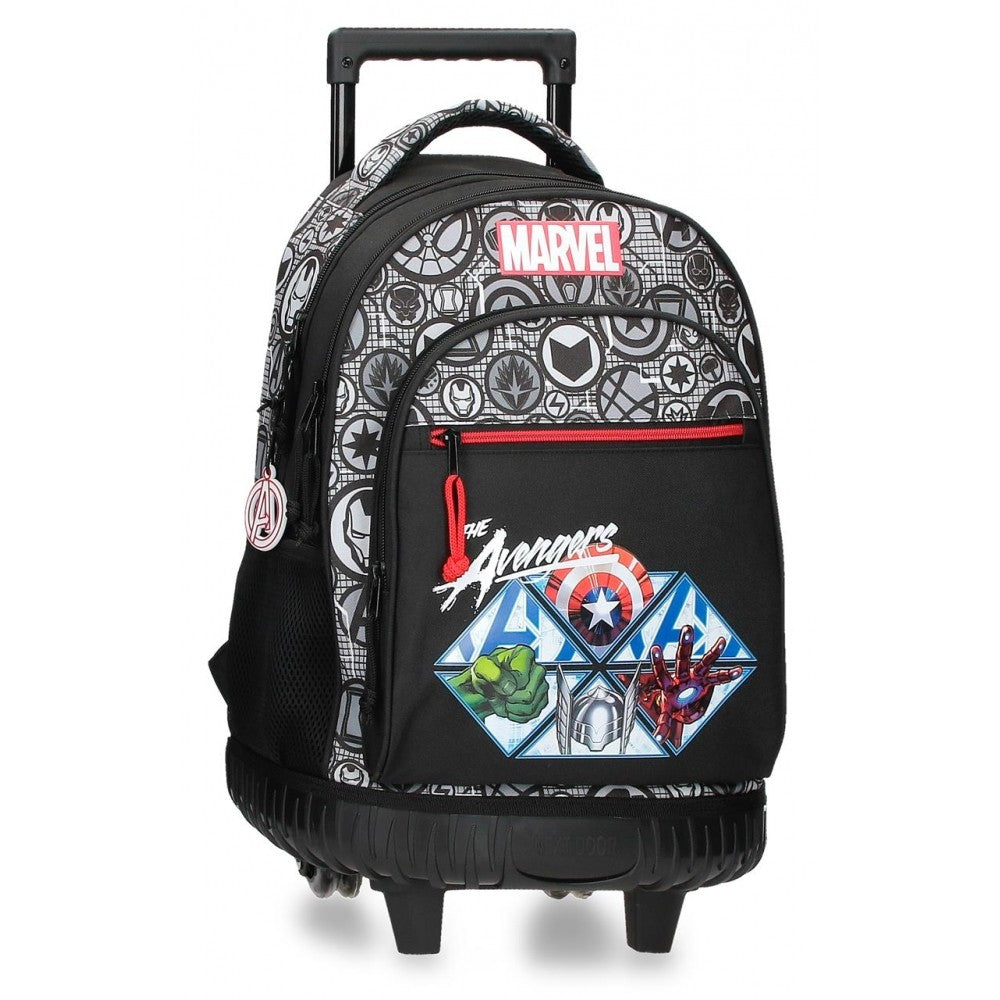 Mochila com rodas Avengers Heroes 2R