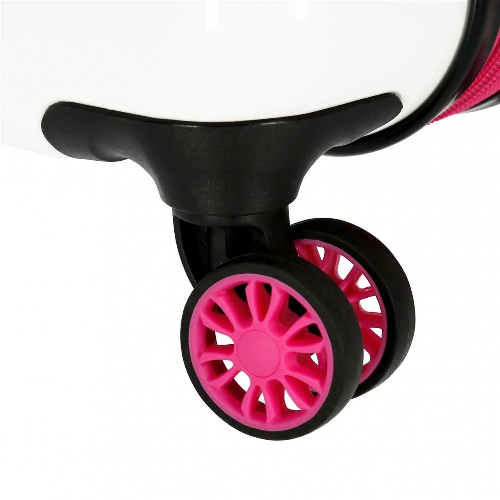 Matkalaukku matkustamoon jäykkä 55cm Pepe Jeans Kim BCO/Black/Fuksia