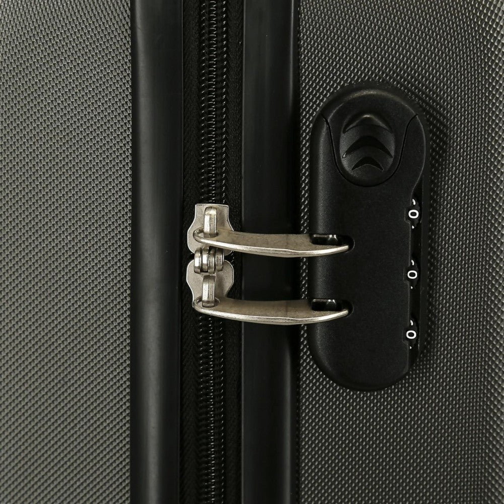 Maleta de Cabina Pepe Jeans Denim Star rígida 55cm gris