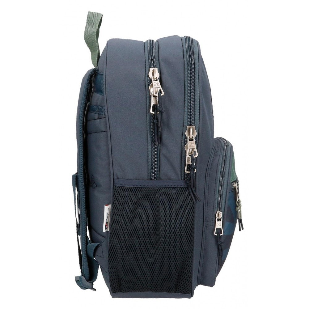 Mochila Pepe Jeans Tom 40cm Dois compartimentos