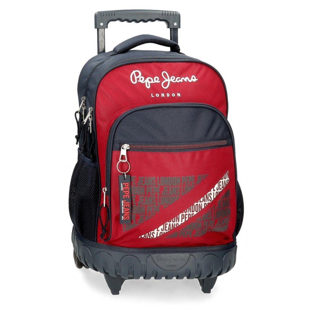 Backpack with wheels Pepe Jeans Clark 2R