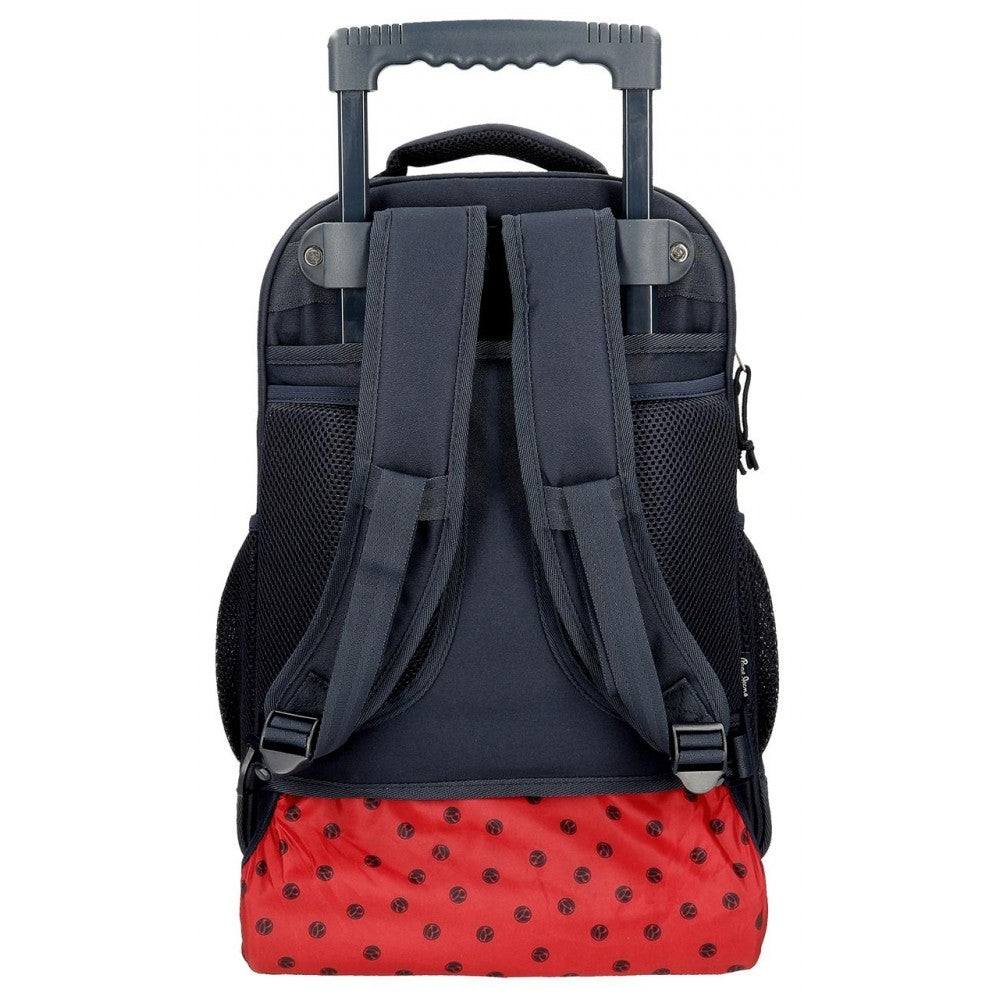 Backpack with wheels Pepe Jeans Clark 2R