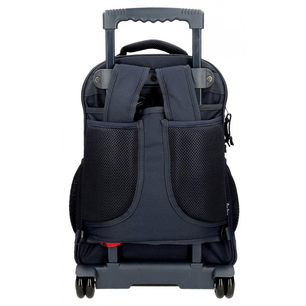 Backpack with wheels Pepe Jeans Clark 2R