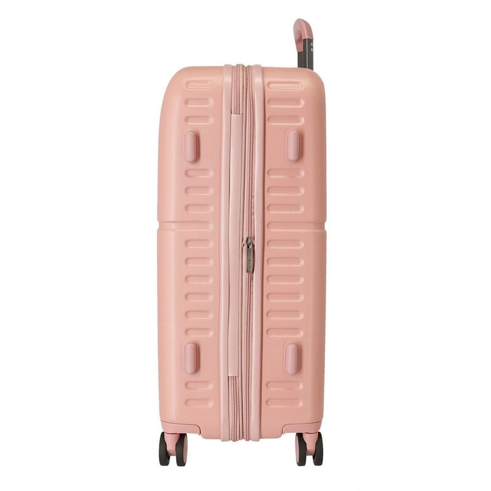 Medium suitcase Pepe Jeans Carina 70cm rigid rose