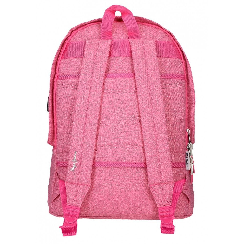 Backpack d'arrière-plan de deux ordinateurs Pepe Jeans Luna