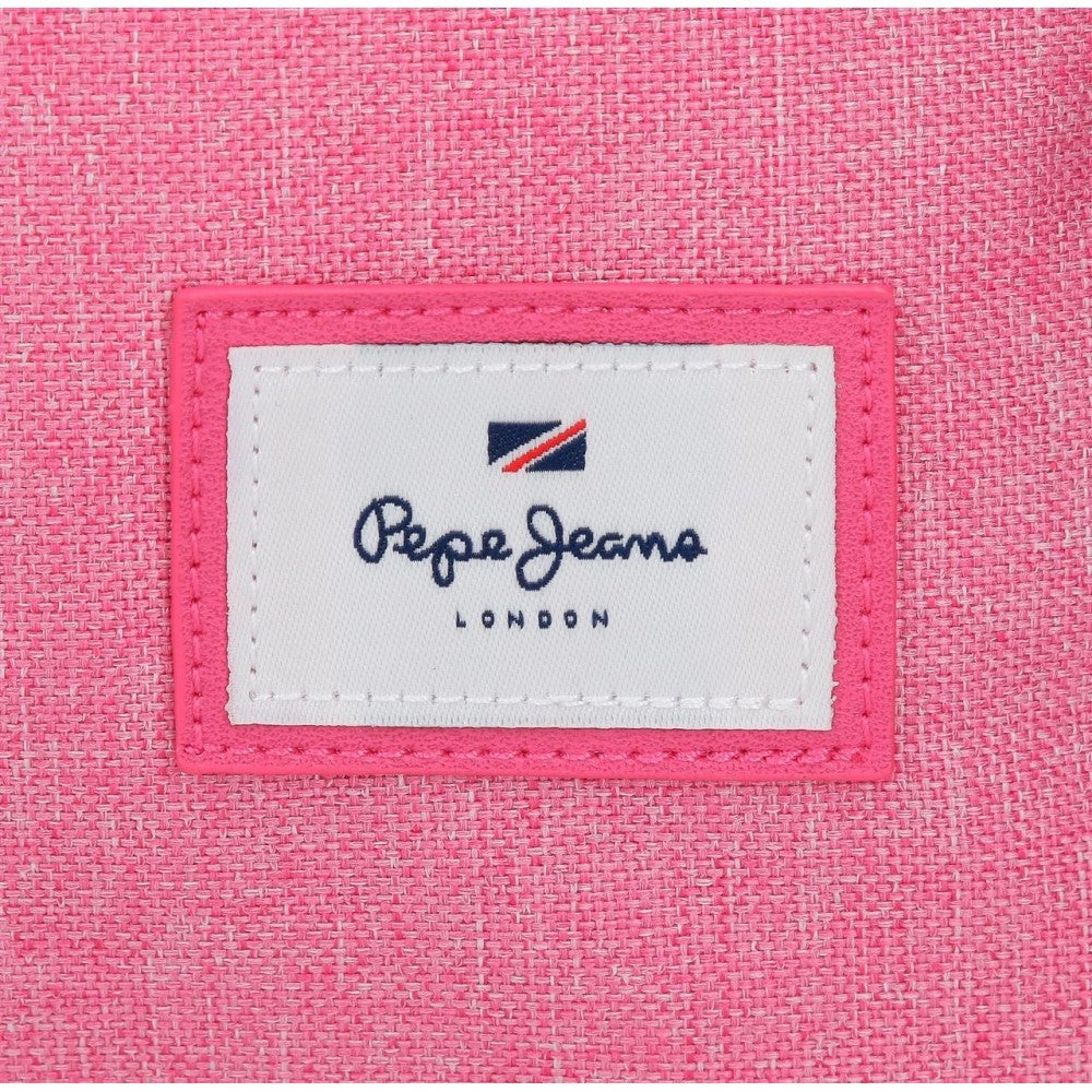 TWO COMPUTERS BACKGROUND Backpack Pepe Jeans Luna With car