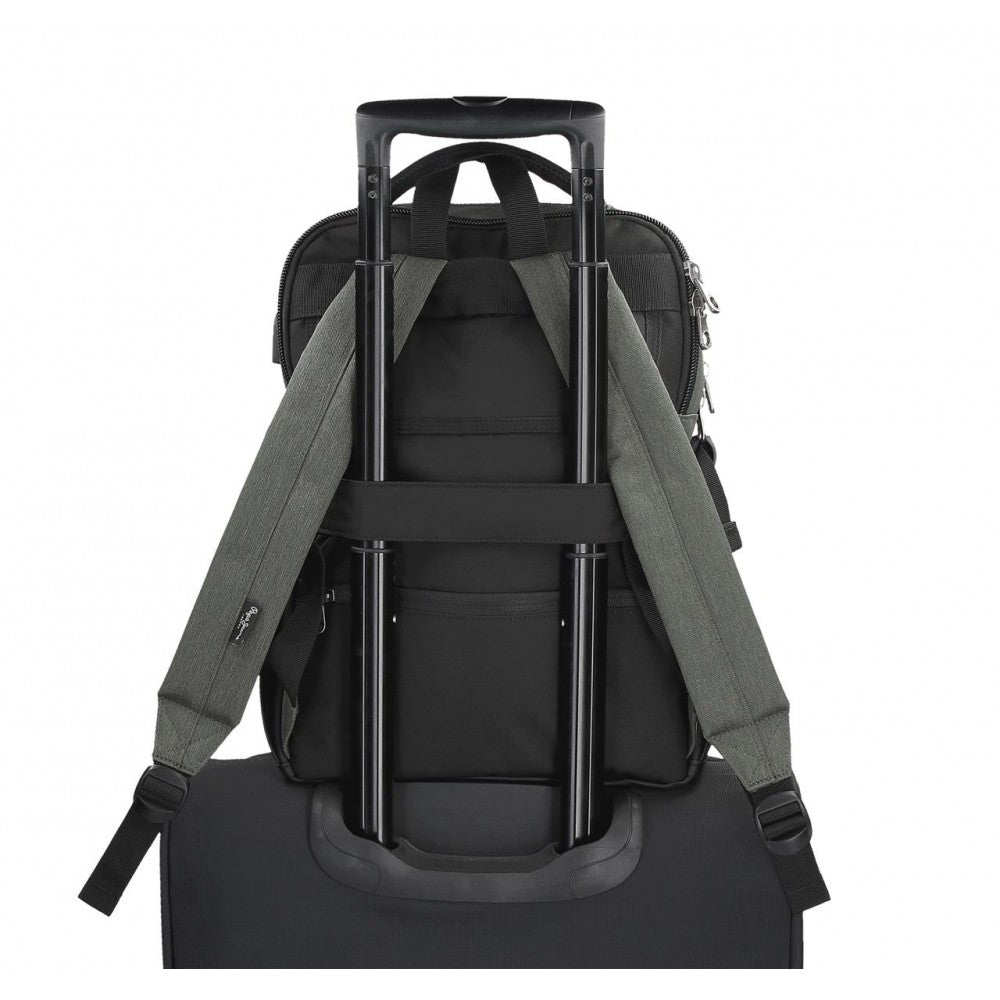 Computerhalter -Rucksack Pepe Jeans Jarvis 15,6- grün