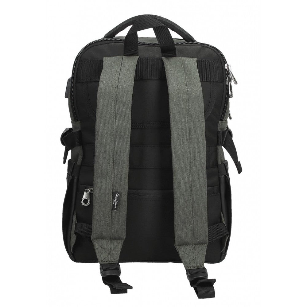 Computerhalter -Rucksack Pepe Jeans Jarvis 15,6- grün