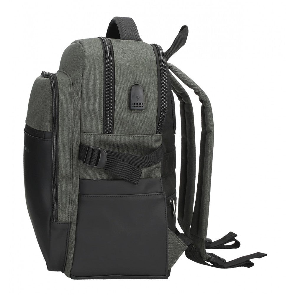 Computerhalter -Rucksack Pepe Jeans Jarvis 15,6- grün