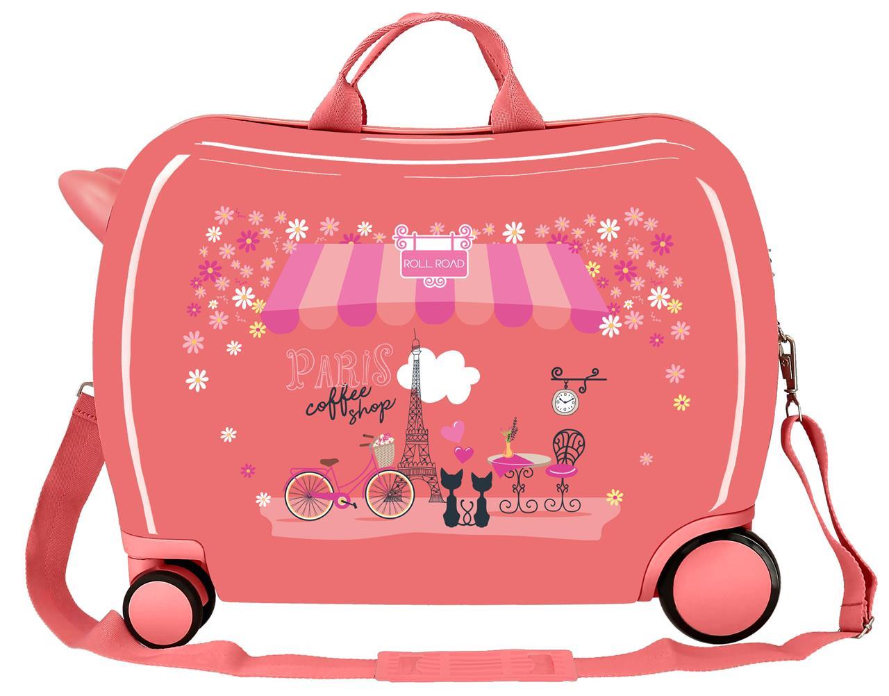 4849821 ABS INF. Kuffert 4 R. (2 MULTI.) 50CM. RR KAFFE