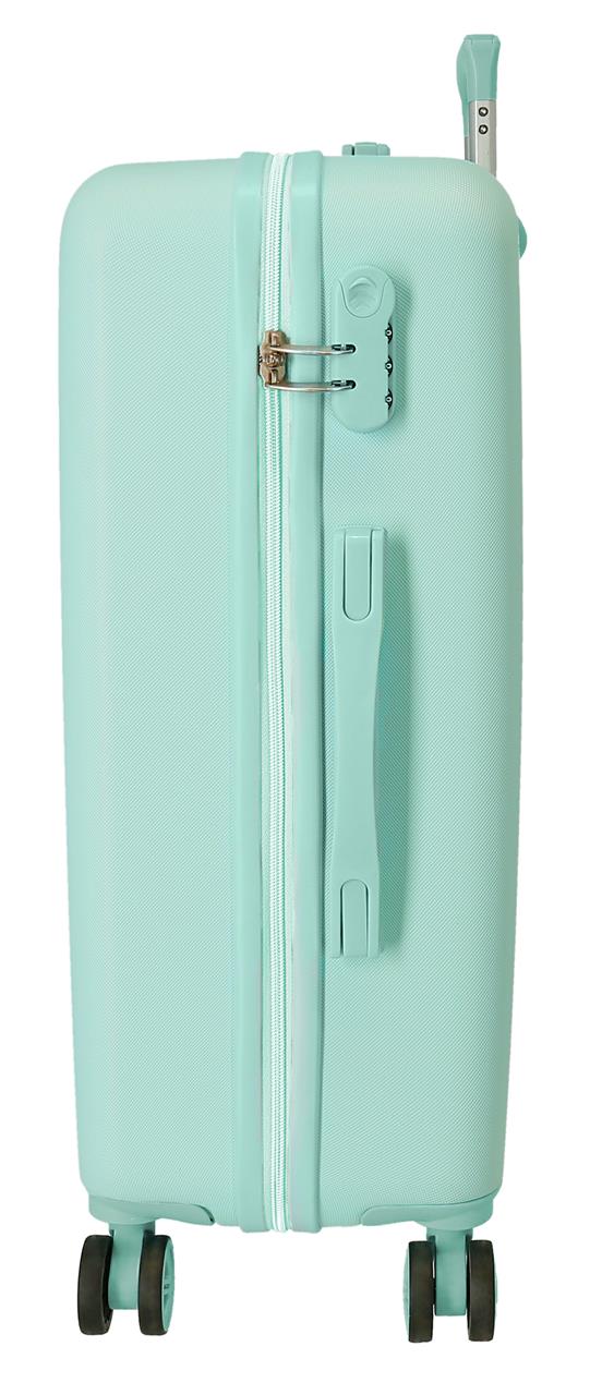 3051241 TROLLEY ABS 68CM. 4R. MOVOM I LOVE SEA LIFE TURQUOISE