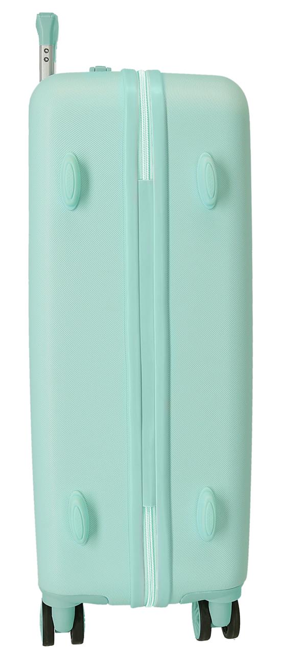 3051241 TROLLEY ABS 68CM. 4R. MOVOM I LOVE SEA LIFE TURQUOISE