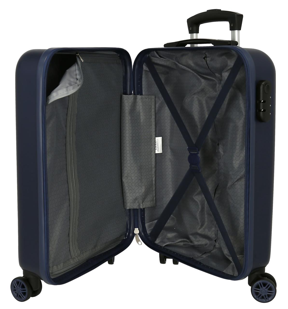 3091141 TROLLEY ABS 55CM. 4R. MOVOM GAME NAVY OVERSIZE