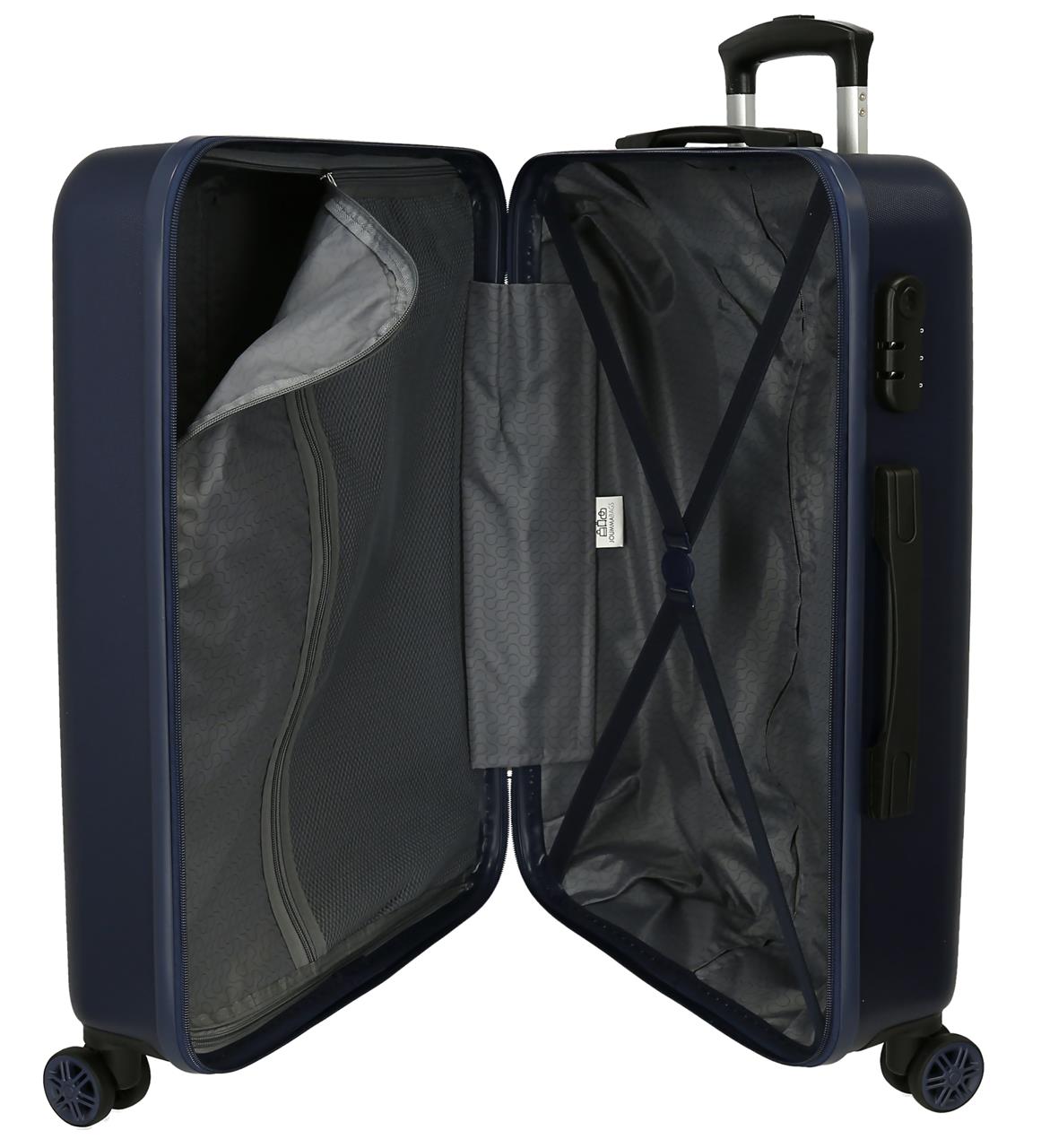 3091441 SET/2 TROLLEY ABS 55-65CM. 4R. MOVOM GAME ÜBER MARIN