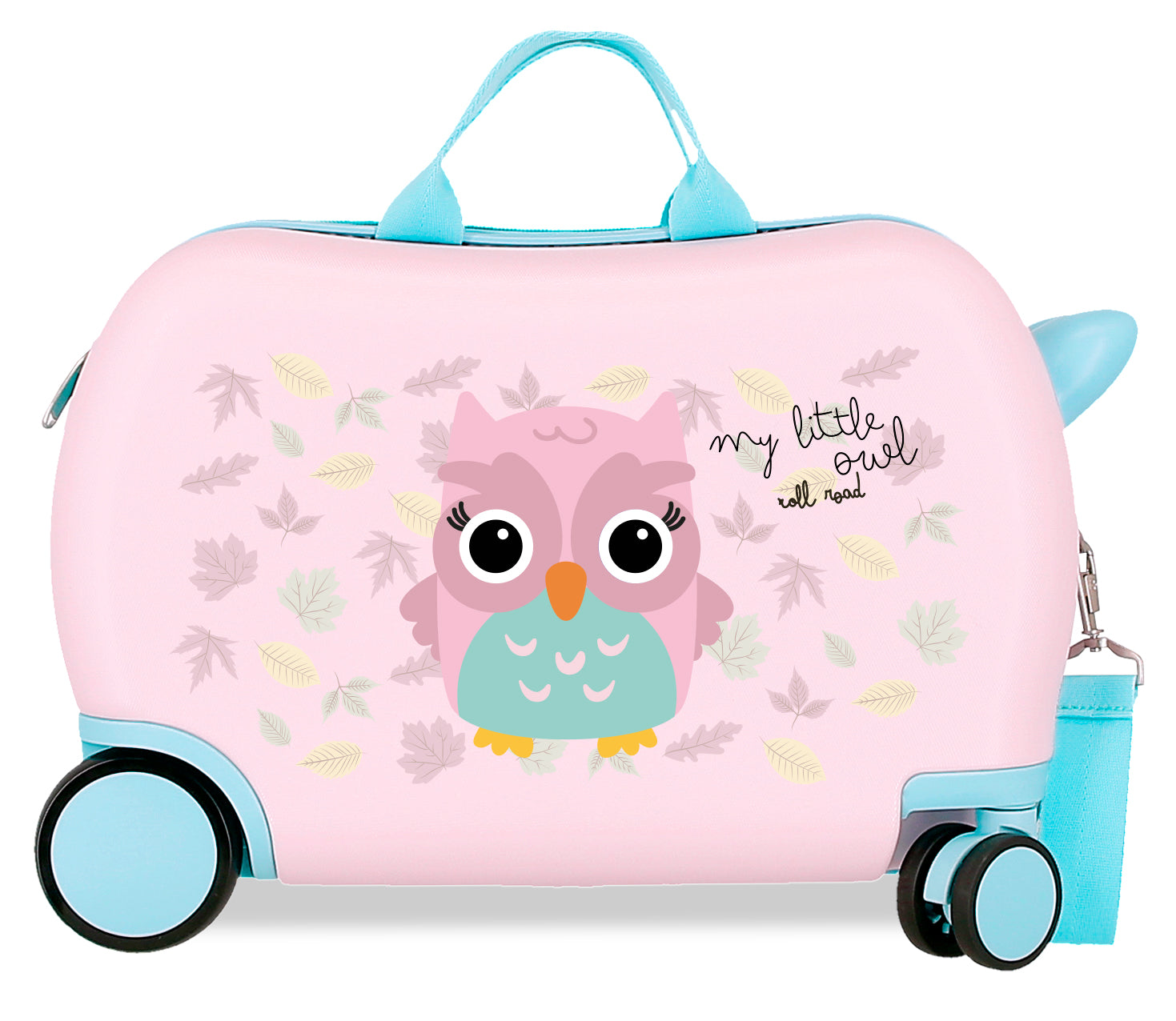 4991046 MALETA INF.ABS 4R.(2 MULTI.) 45CM. RR HAPPY PETS OWL
