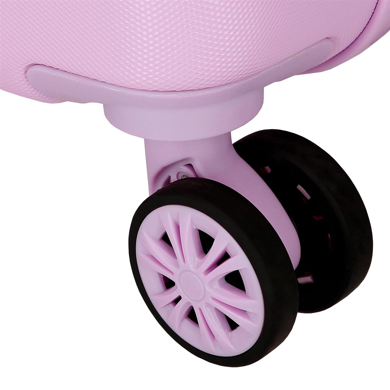 3211142 TROLLEY ABS 55CM. 4R. MOVOM BEST WISHES LILAC