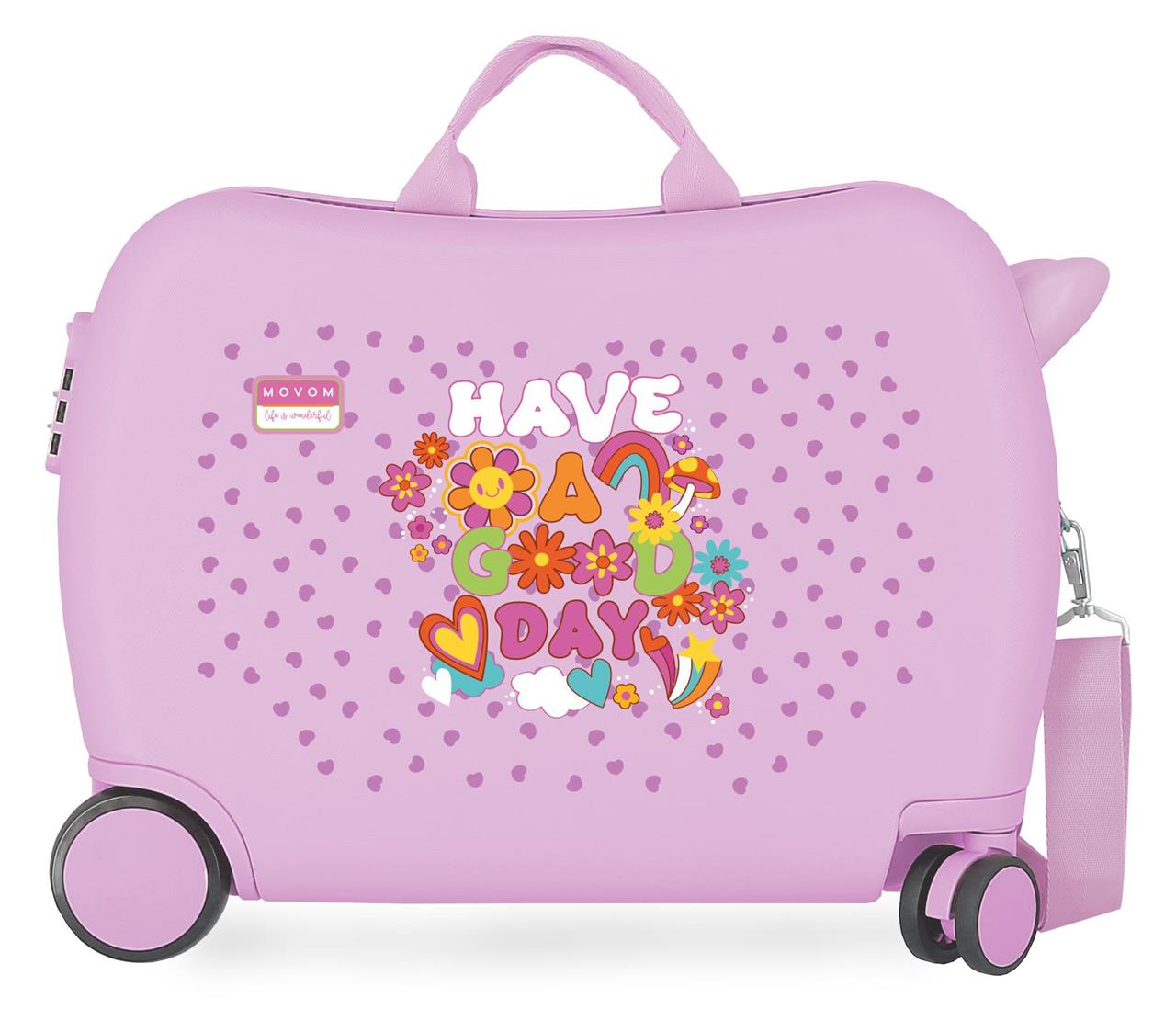 3249841 VALISE INFÉRIEUREABS 4R.(2 MULTI.) 50CM. .MOVOM BONNE JOURNÉE L