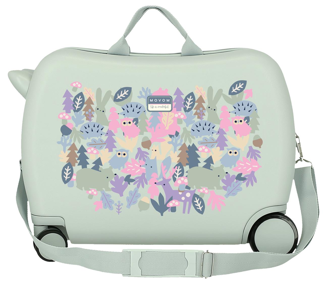 3259841 MALETA INF.ABS 4R.(2 MULTI.) 50CM. MOVOM FOREST MENT