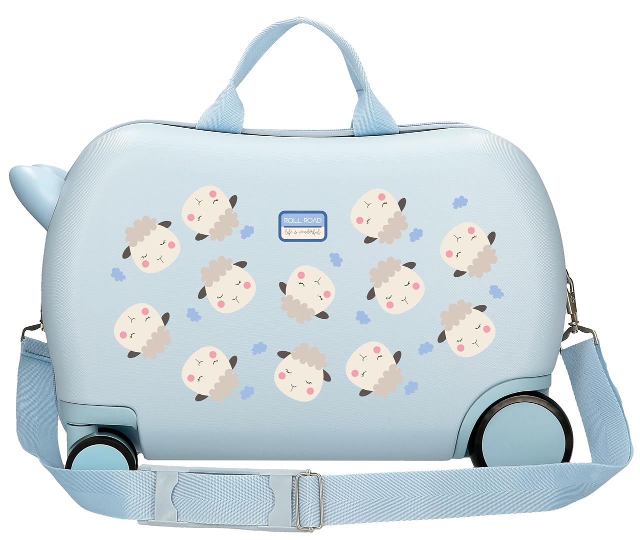 4191011 UNTERER KOFFERABS 4R.(2 MULTI.) 45CM. RR BABY PETS BLAU