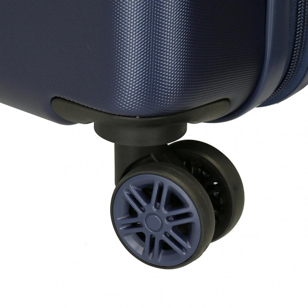 Set of suitcases Pepe Jeans Dikram rigid 55-65cm navy blue