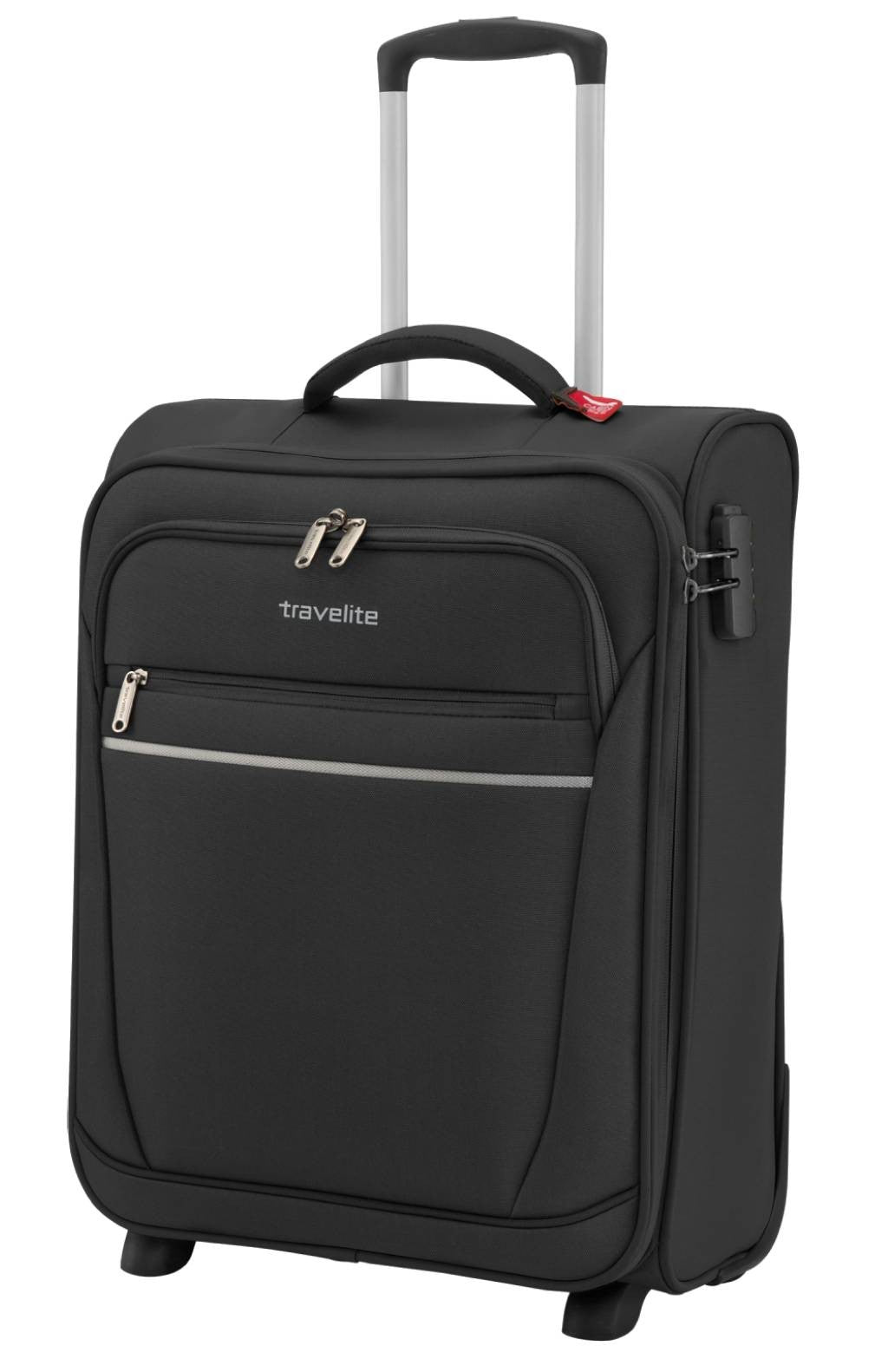 TRAVELITE Walizka kabinowa 2 czerwone BLANDA CABIN 52CM