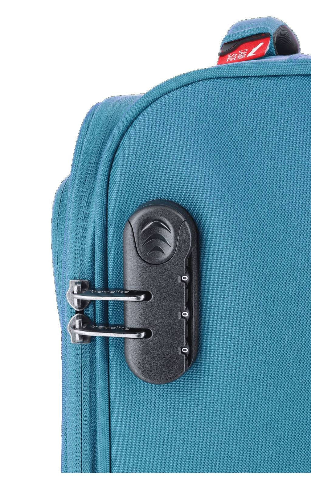 TRAVELITE Walizka kabinowa 2 czerwone BLANDA CABIN 52CM