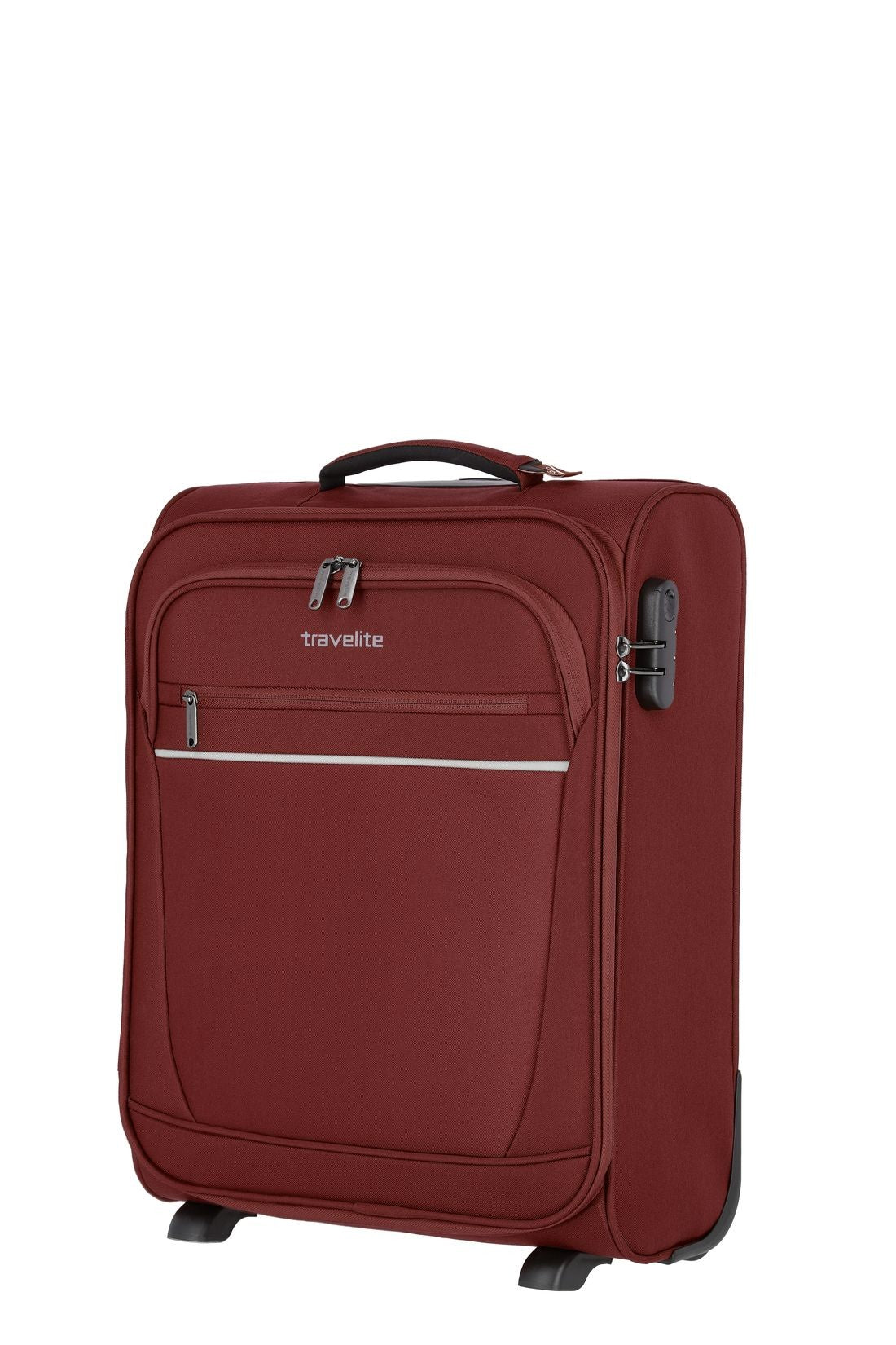 TRAVELITE Walizka kabinowa 2 czerwone BLANDA CABIN 52CM
