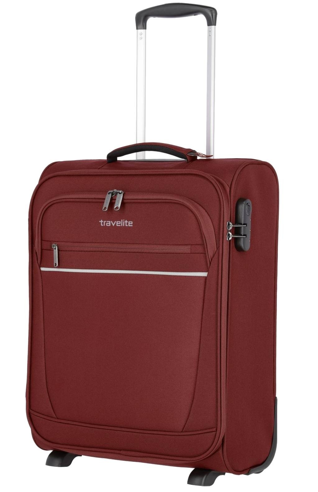TRAVELITE Walizka kabinowa 2 czerwone BLANDA CABIN 52CM