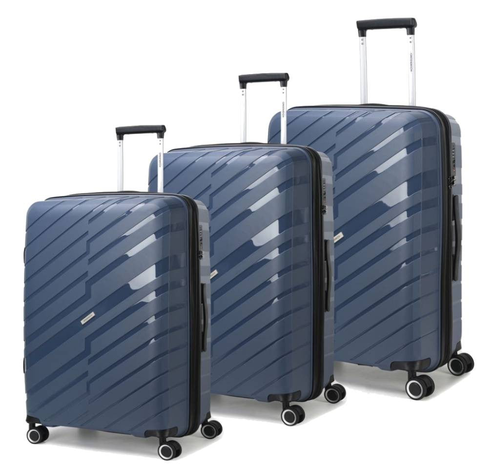 Set des valises TSA VALENCIA de Polipropileno - Greenwich