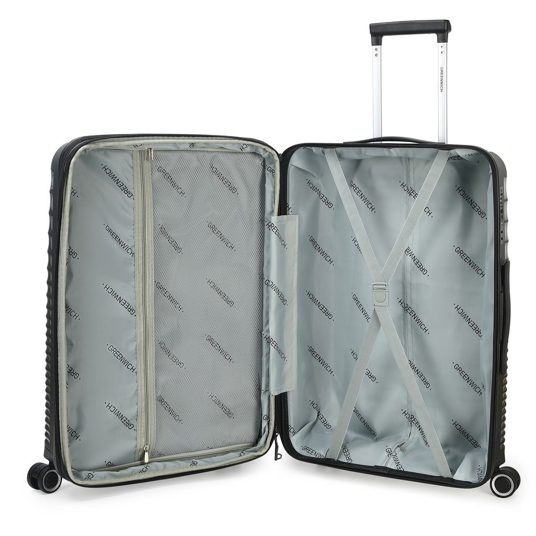 SUITCASE MANILA EXTENSIBLE OF POLIPROPILENO BIG-77CM GREENWICH