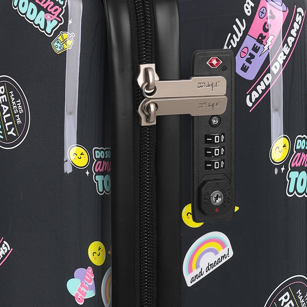 MR. WONDERFUL Kabinenkoffer SMILE