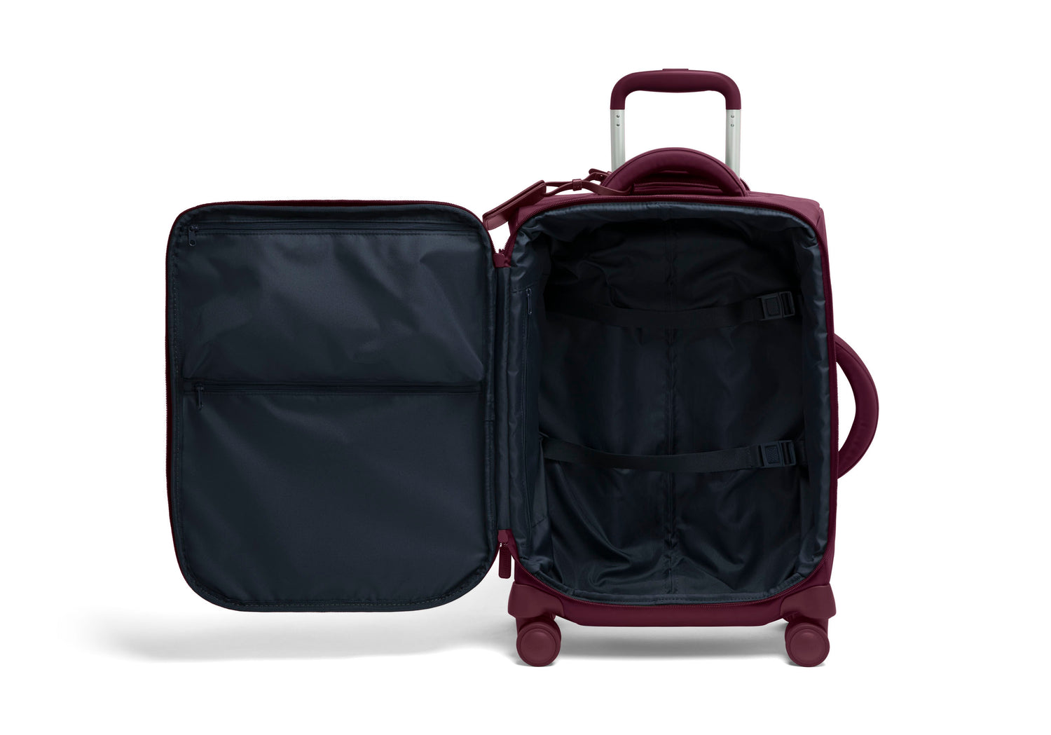 LIPAULT Valise cabine PLUME Bordeaux