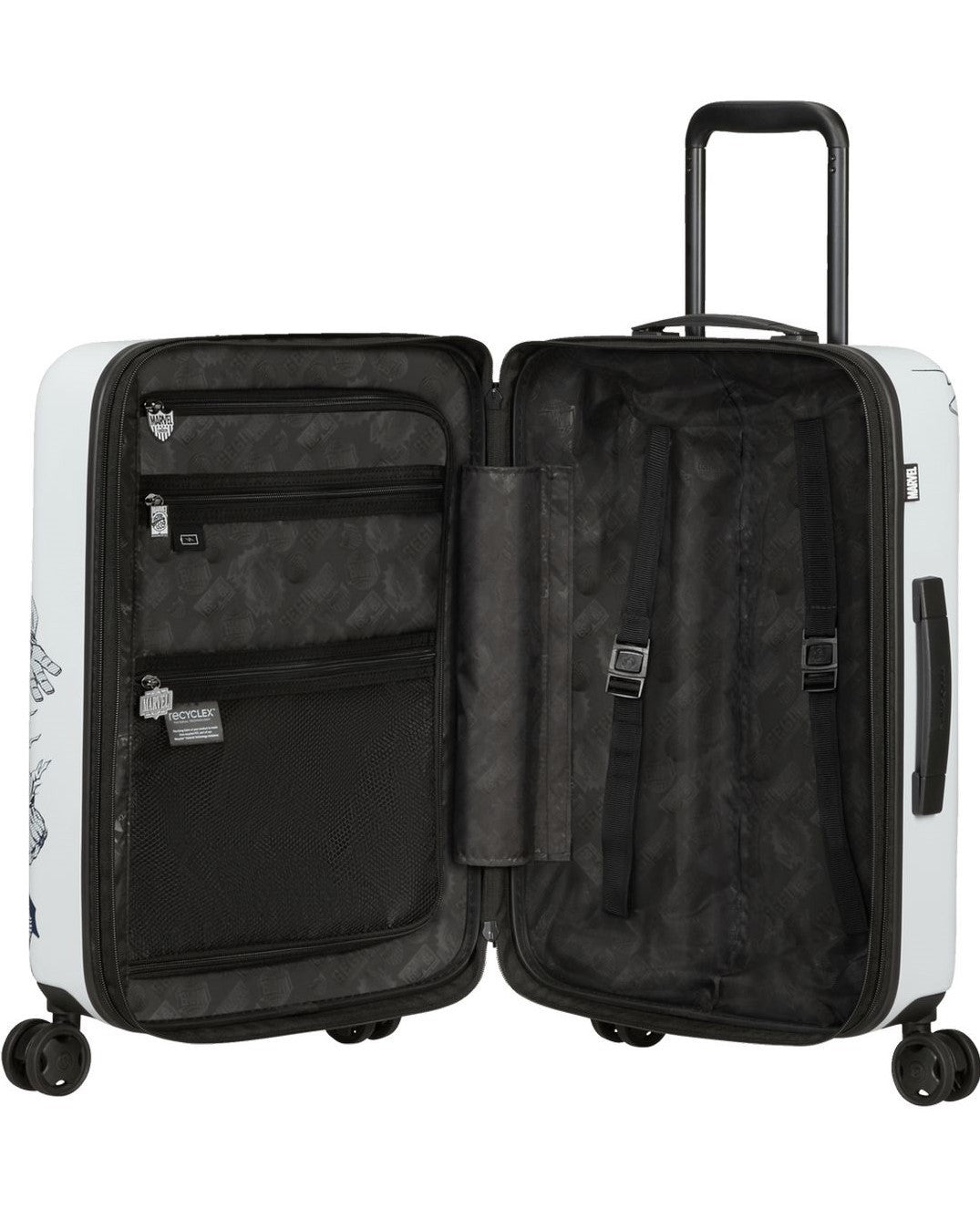 SAMSONITE STACKD MARVEL KOFFER EXTENSIBLE 55CM MARVEL COMICS