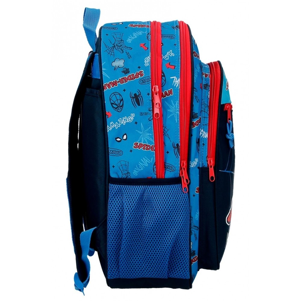 School backpack Spiderman Totally awesome 42cm two compartments