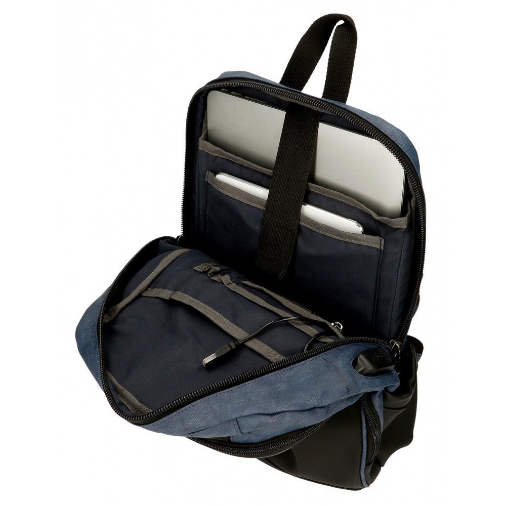 Computerhalter -Rucksack Pepe Jeans Ocean zwei Fächer 12´´
