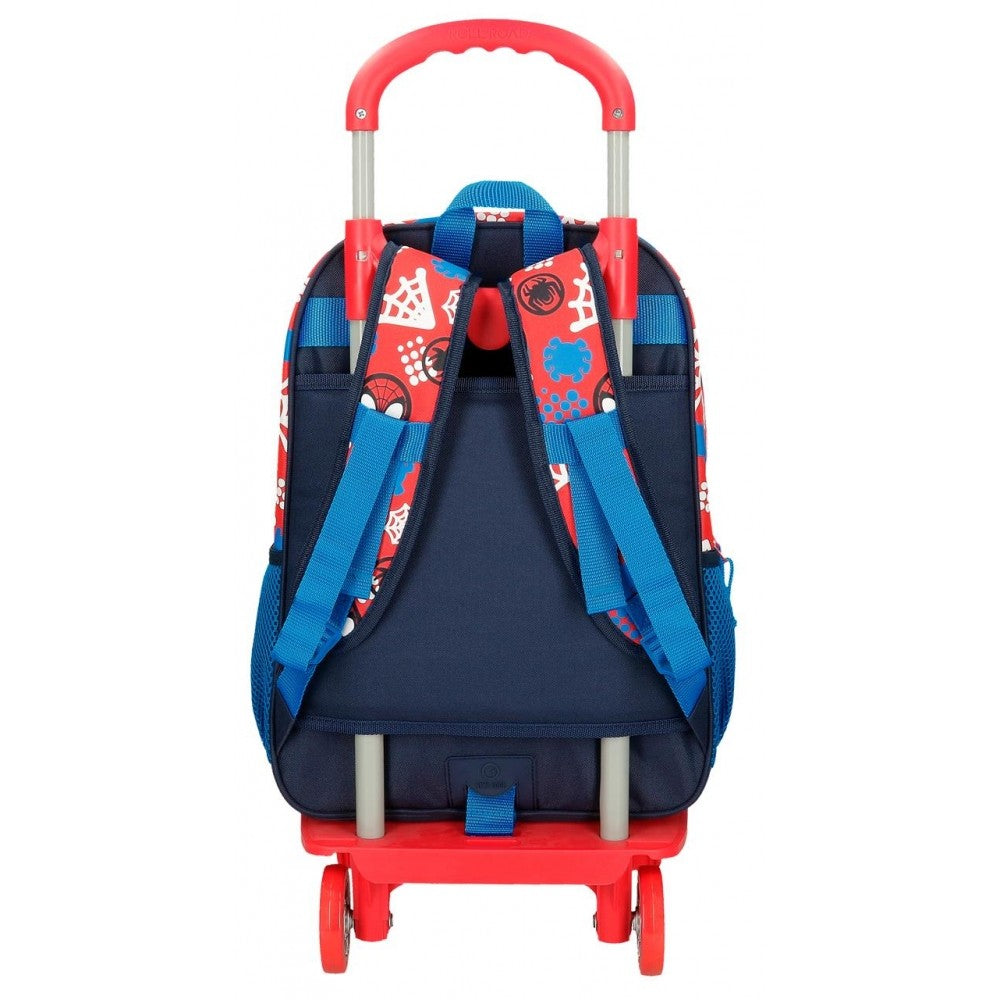 Schul -Rucksack Spidey and friends 40 cm mit Auto