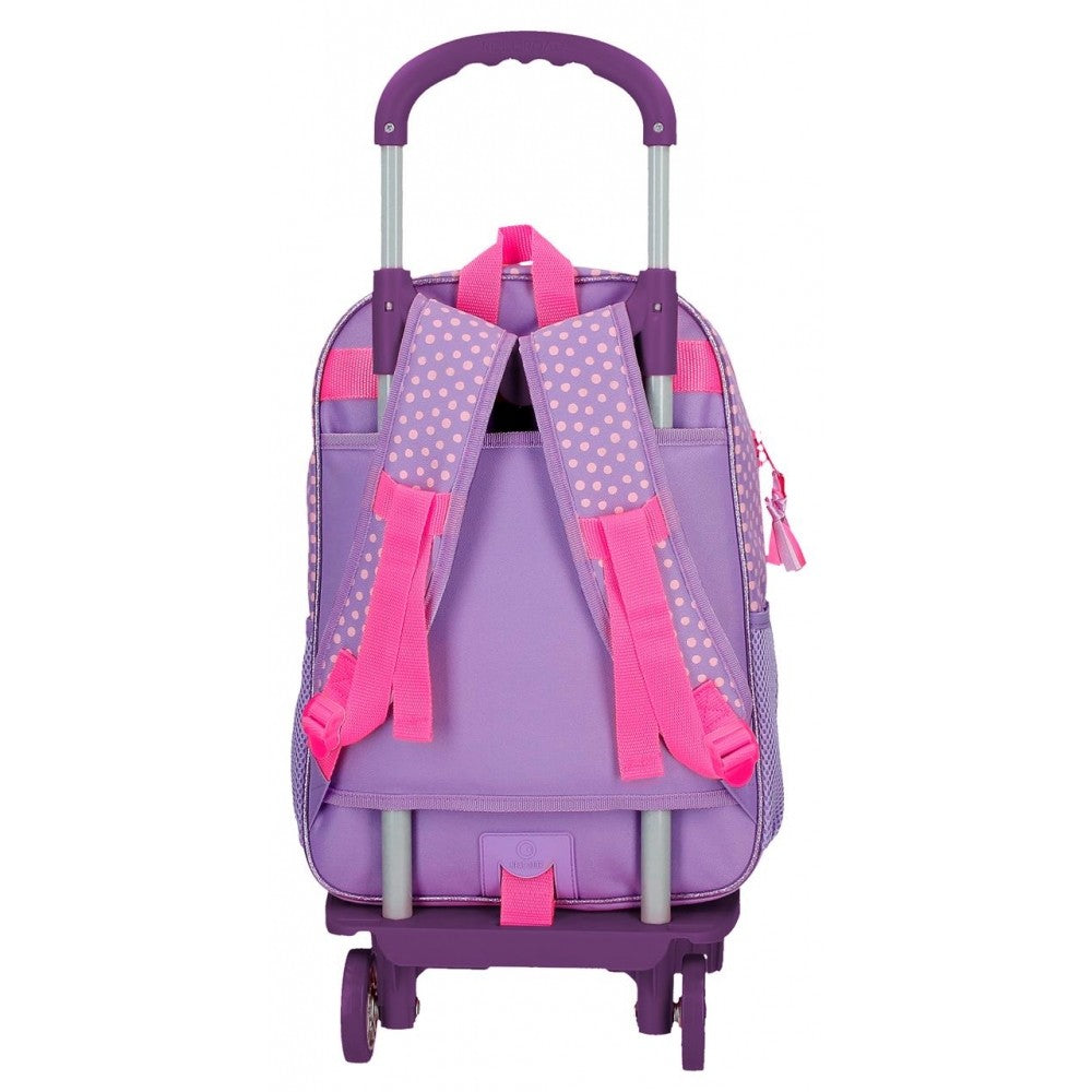 Mochila escolar Minnie Today is my day con carro 40 cm