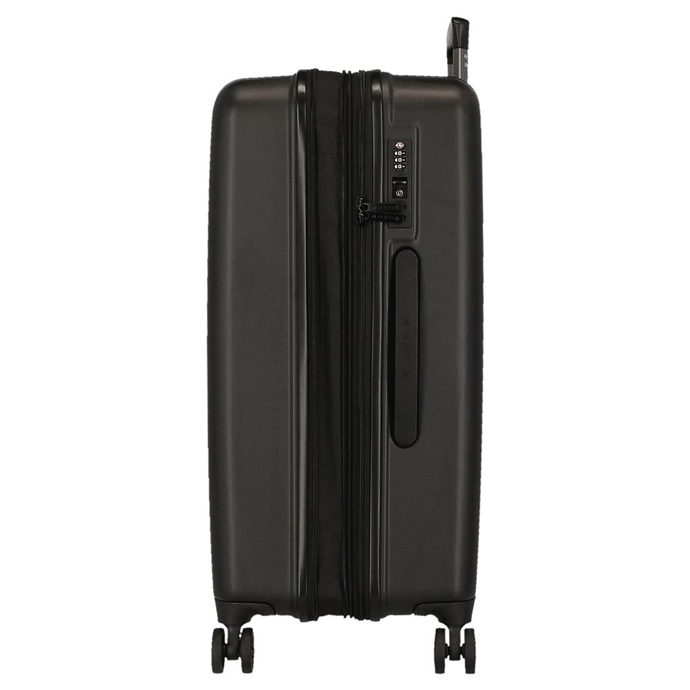 5319361 TROLLEY ABS 78CM. C/EXP. 4R. MOVOM WOOD NEGRO