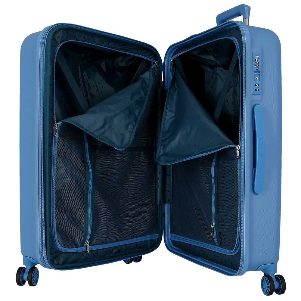 531936F TROLLEY ABS 78CM. C/EXP. 4R. MOVOM WOOD DENIM