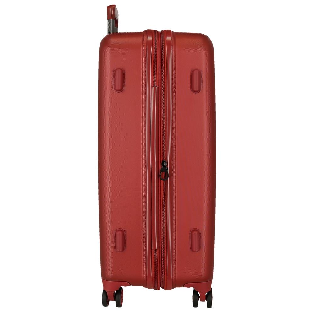5319366 TROLLEY ABS 78CM. C/EXP. 4R. MOVOM WOOD RED