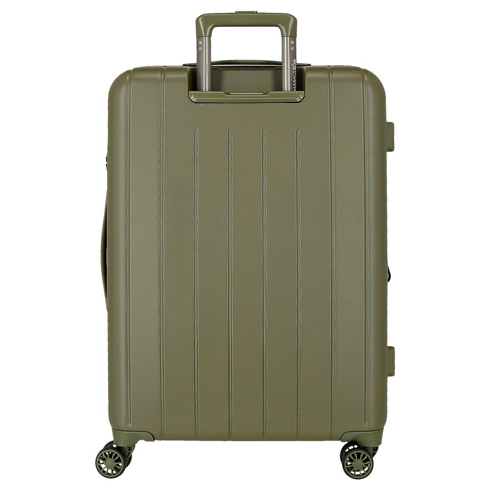 531936A TROLLEY ABS 78CM. C/EXP. 4R. MOVOM WOOD KHAKI